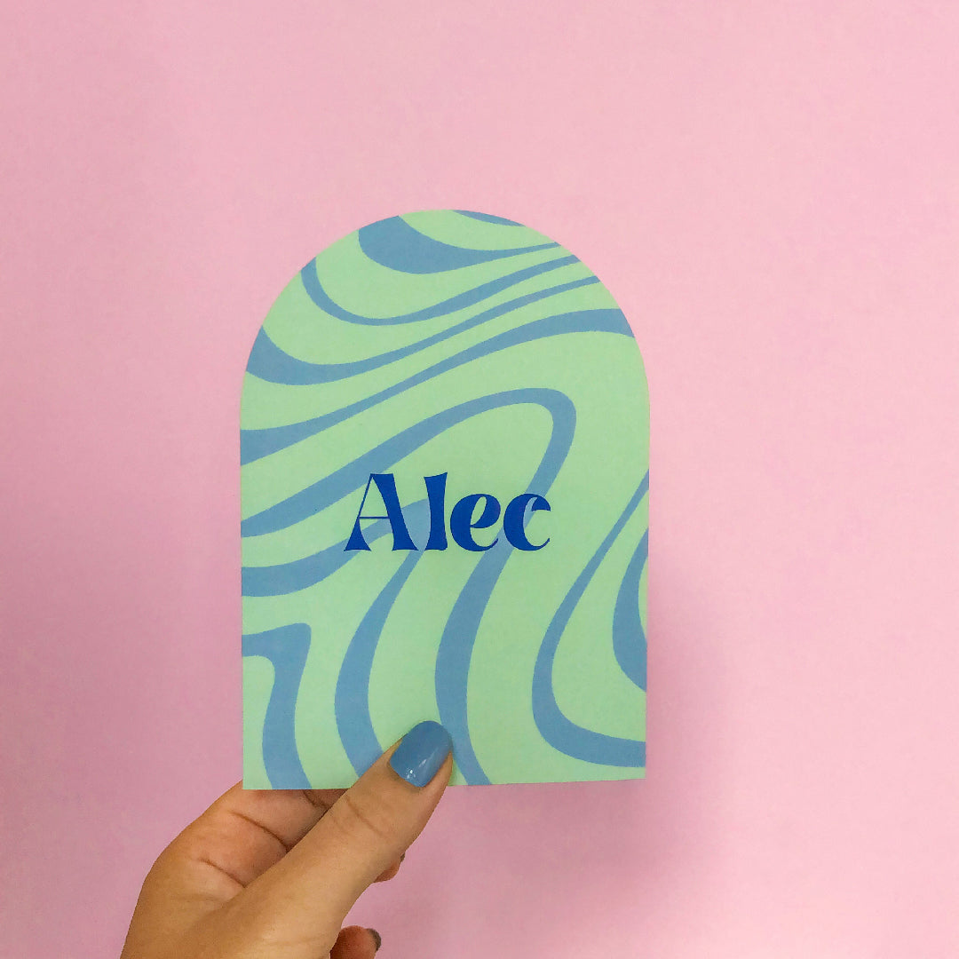 Stoer Geboortekaartje Alec